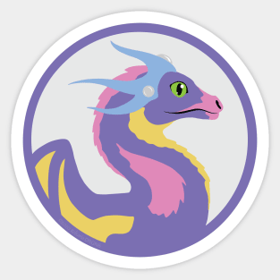 Pastel Dragon Sticker